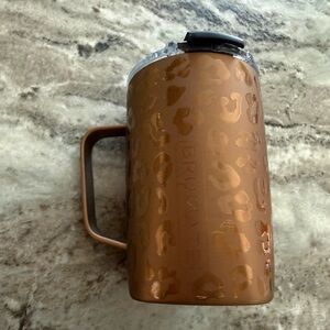 Brumate coffee mug tumbler- Gold Leopard! RARE!!